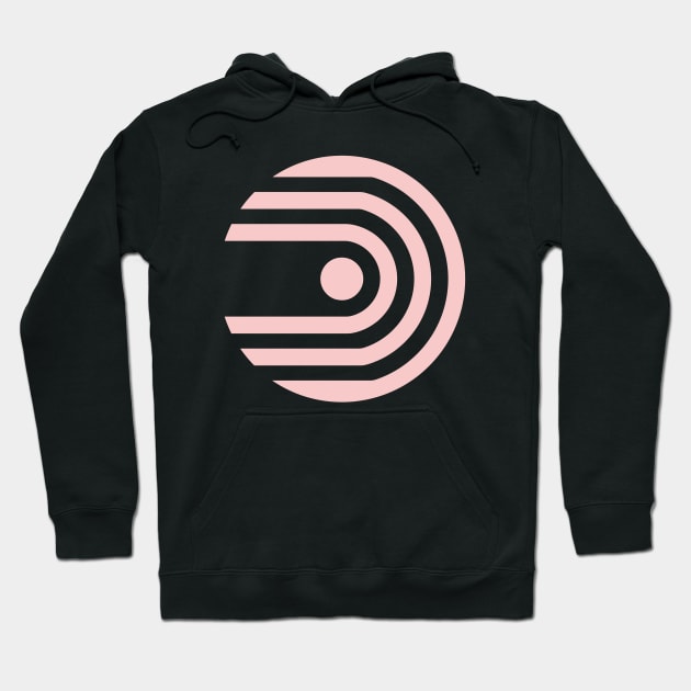 World of Motion Vintage Logo Millennial Pink Hoodie by FandomTrading